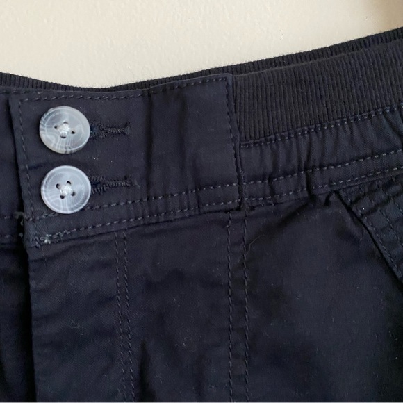 Karen Scott women’s comfort waist shorts black Size 6 - Picture 3 of 8